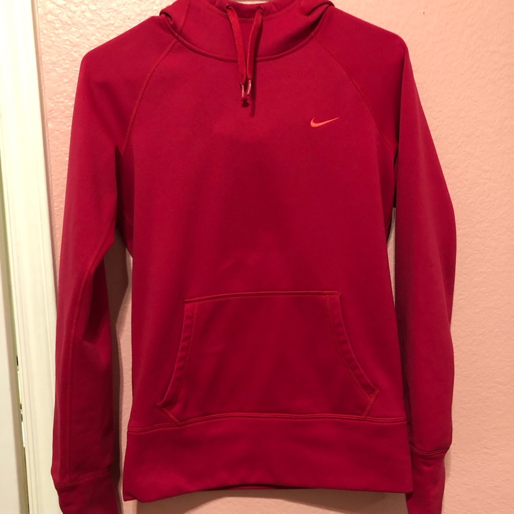 Fushia Nike hoodie